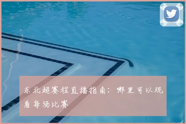 东北超赛程直播指南:哪里可以观看每场比赛
