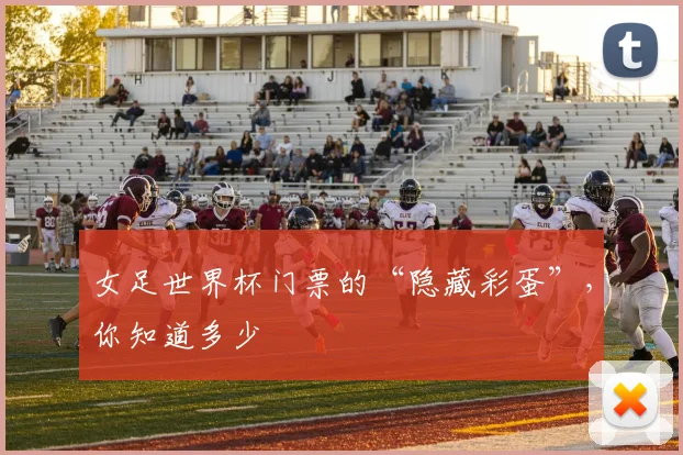女足世界杯门票的“隐藏彩蛋”,你知道多少